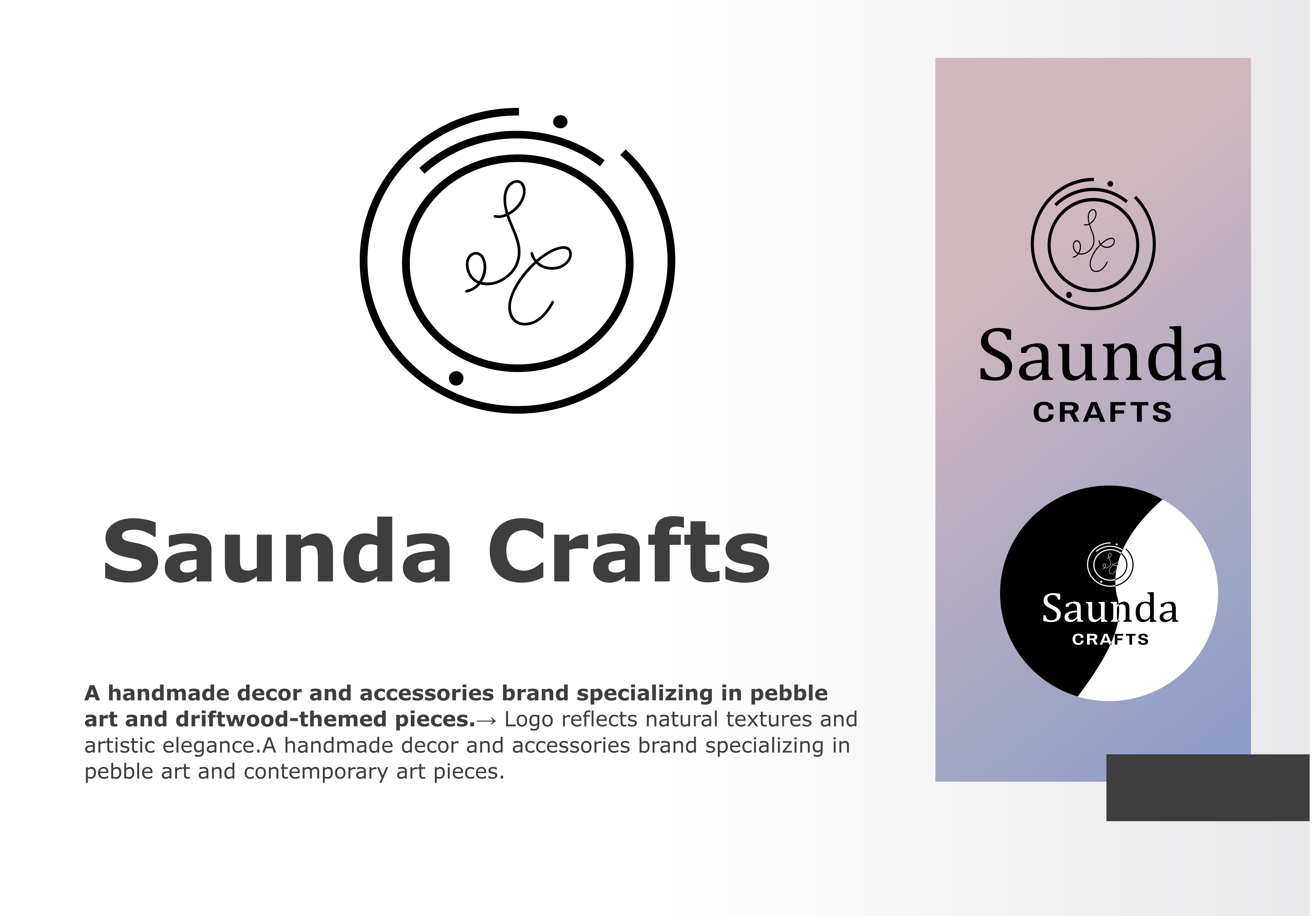 Saunda Crafts — Logo Design thumbnail